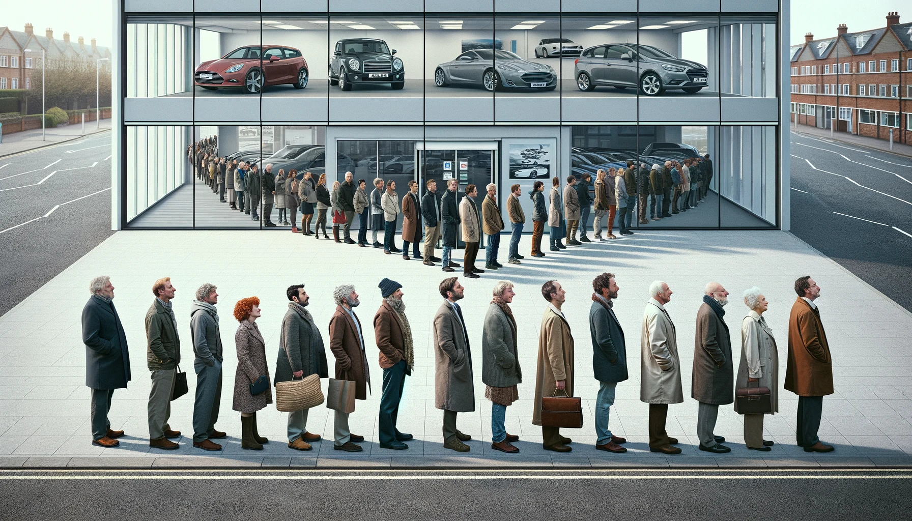 people waiting to claim their mis-sold car finance